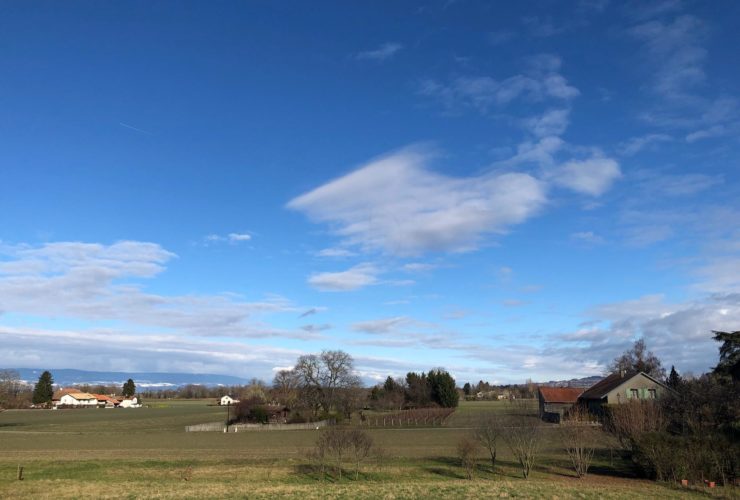 Appartement avec terrasse à proximité du village de Jussy
