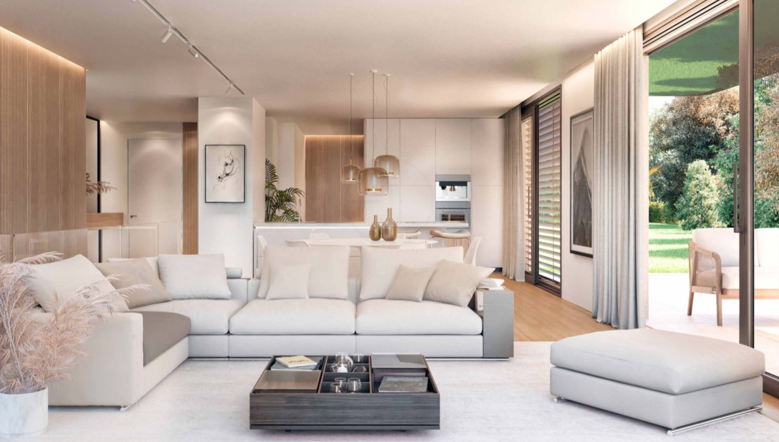 Superbe appartement neuf en rez-de-jardin à Vandoeuvres