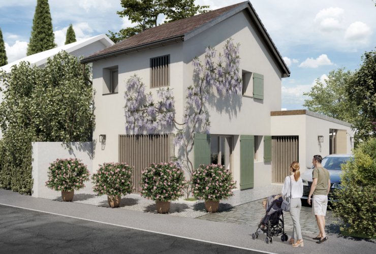 3 Rooms House, New house