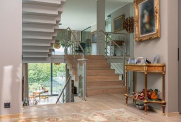 Maison contemporaine avec piscine