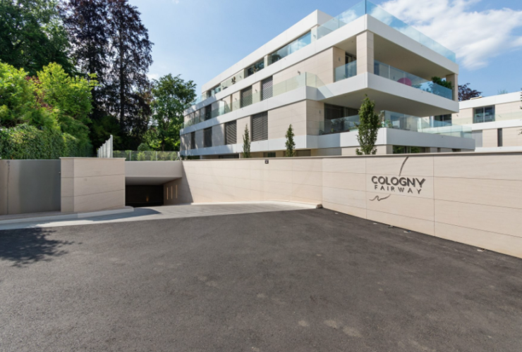 Appartement avec terrasse et jardin à Cologny